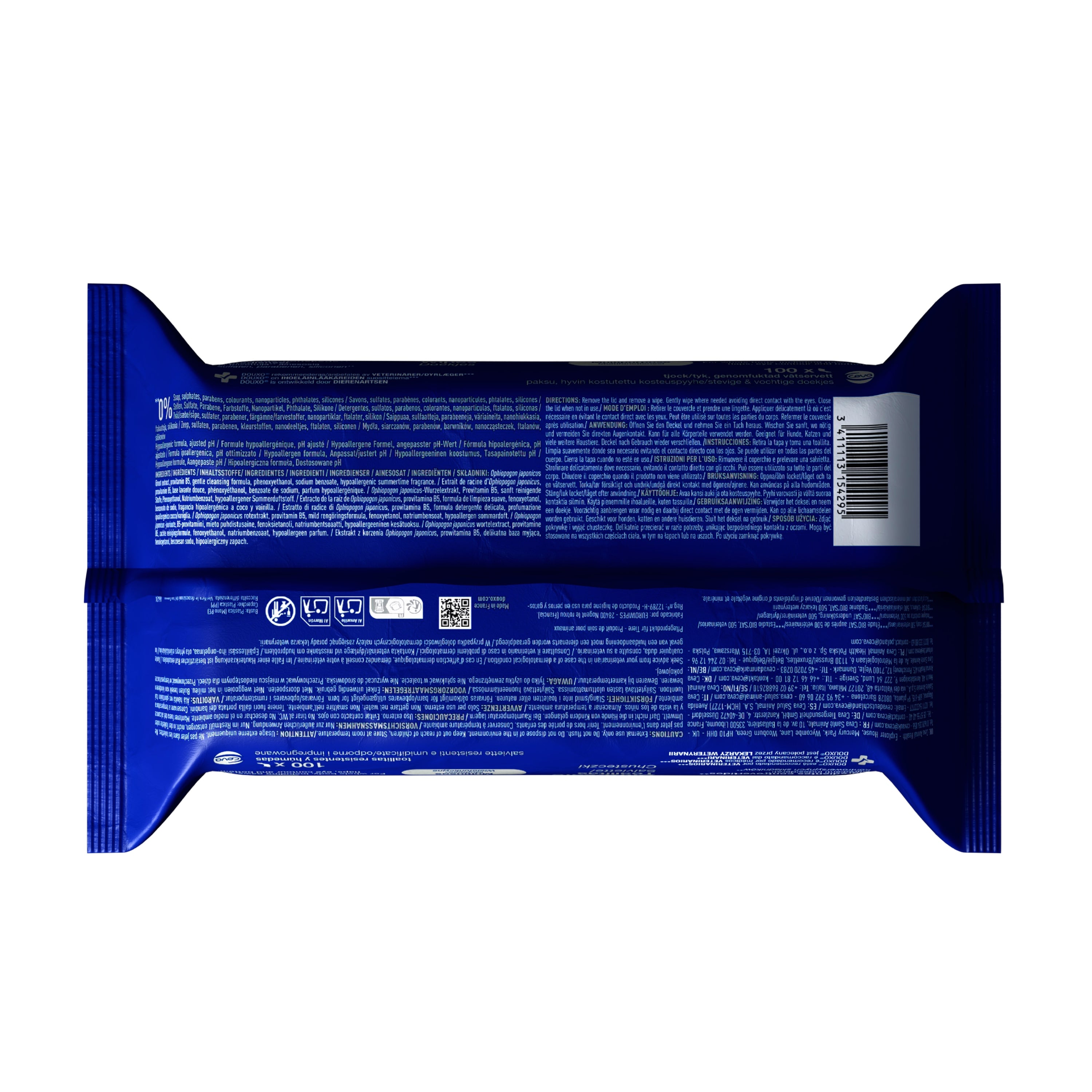 DOUXO® SPA Multipurpose Grooming Wipes