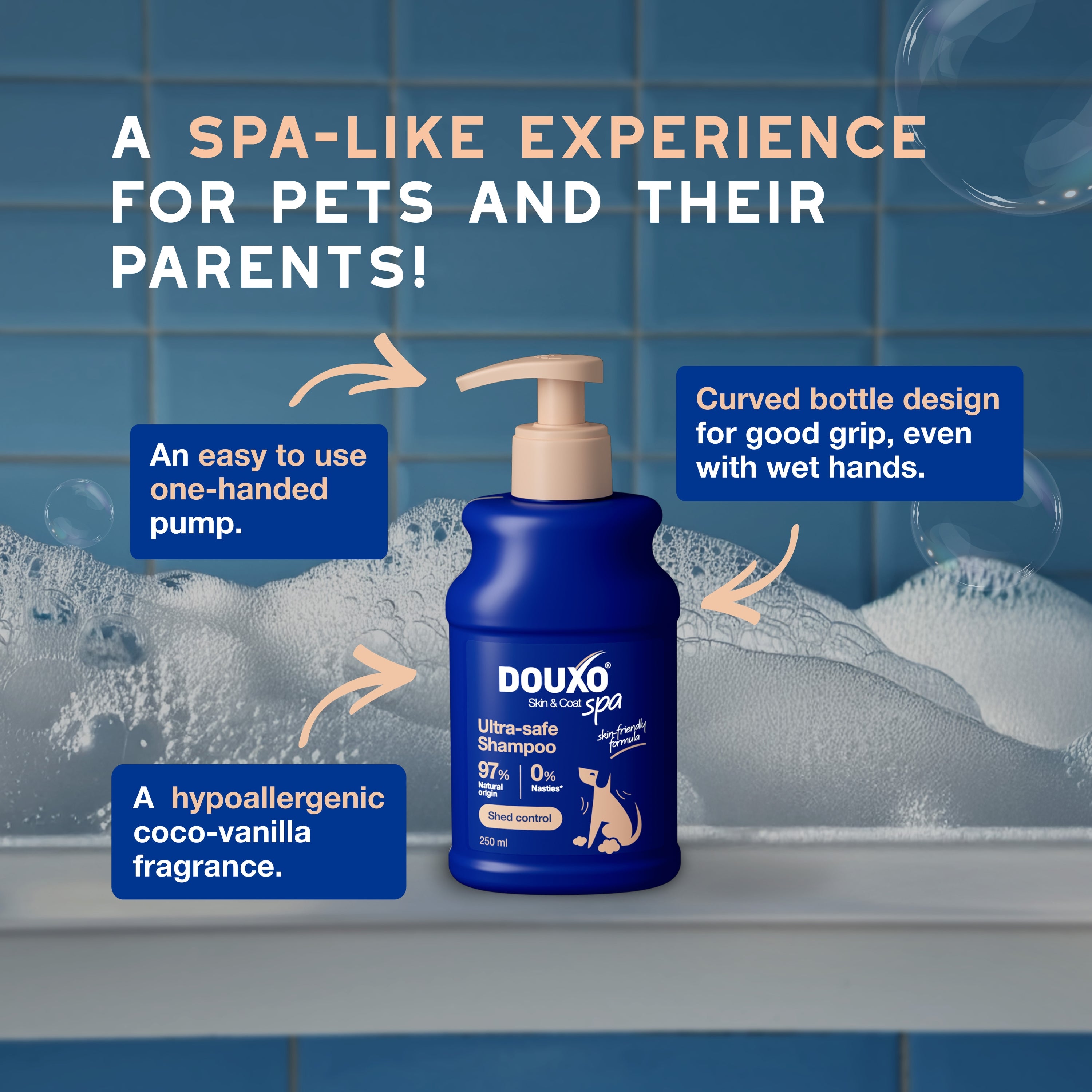 DOUXO® SPA Shed Control Shampoo