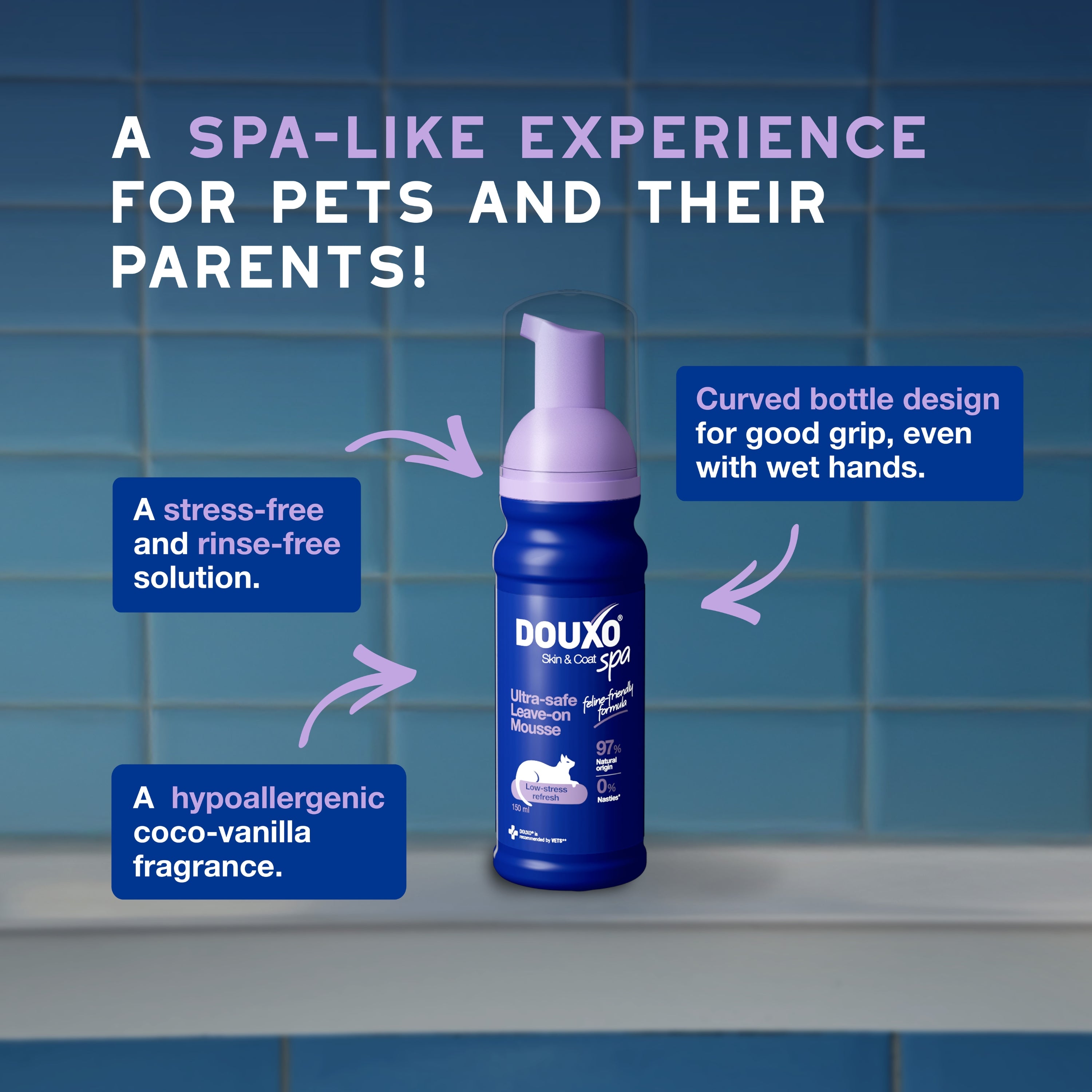 DOUXO® SPA Low-Stress Refresh Cat Mousse