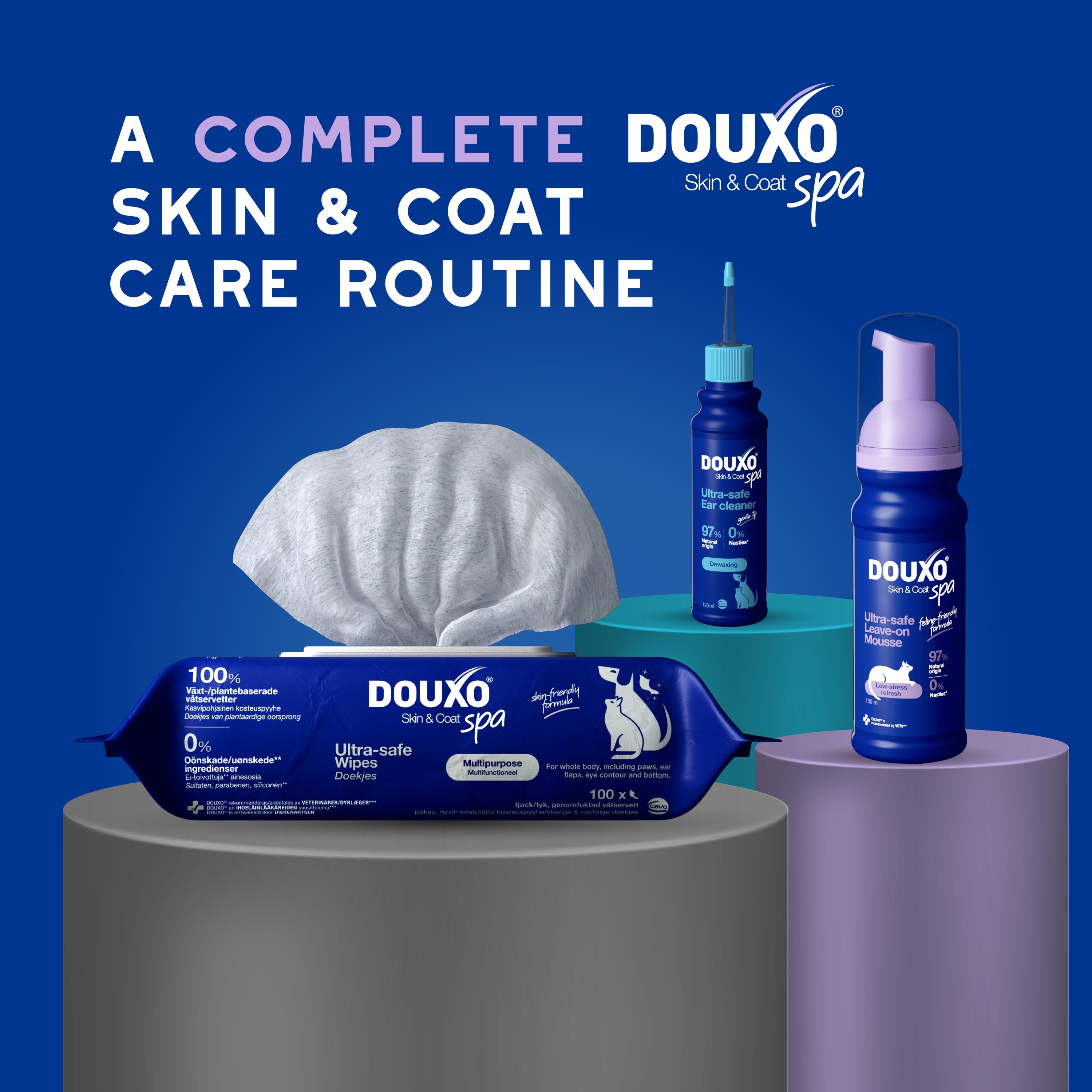 DOUXO® SPA Low-Stress Refresh Cat Mousse